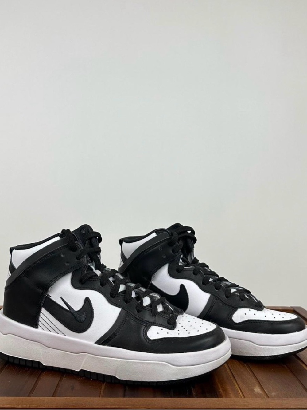 Nike Black & White High-Top Women's Sneakers